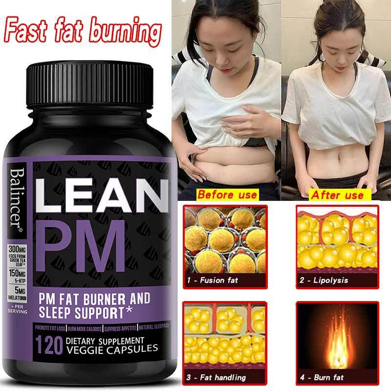 Lean PM Nighttime Fat Burner and Sleep Support Supplement