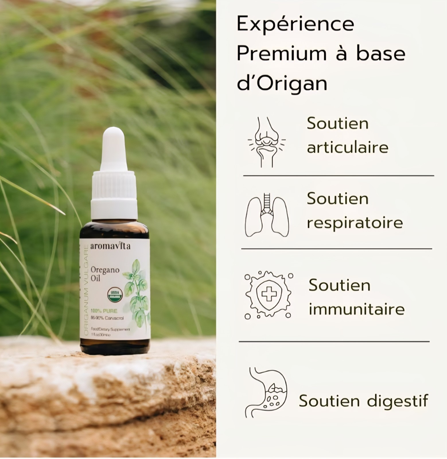 100% Pure Organic Greek Oregano Oil Certified Undiluted Oregano Oil