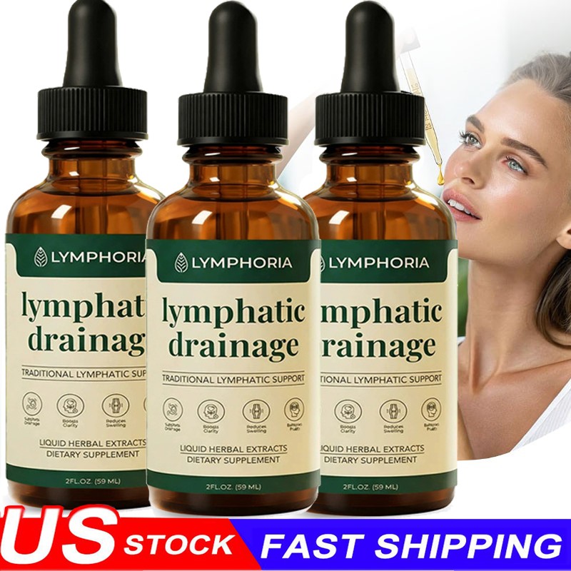 3X Lymphoria – Lymphatic Drainage 59ml – Detox, Bloat Relief & Immune Support