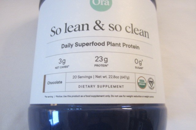 New in the Package Ora So lean & so clean Superfood Plant Protein 20 Servings