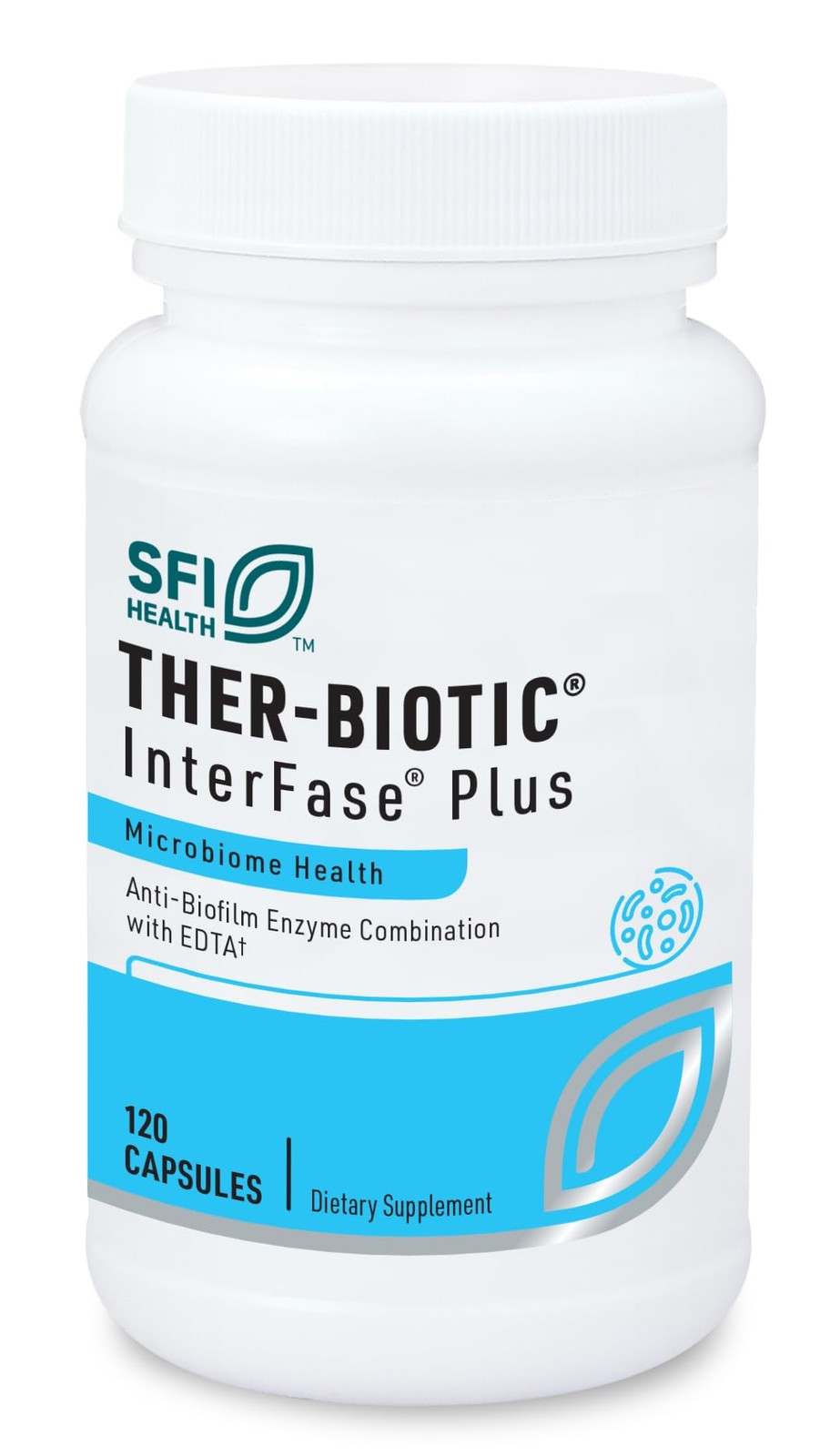 SFI Health Klaire Labs Ther-Biotic Interfase Plus – 120 Count (Pack of 1)