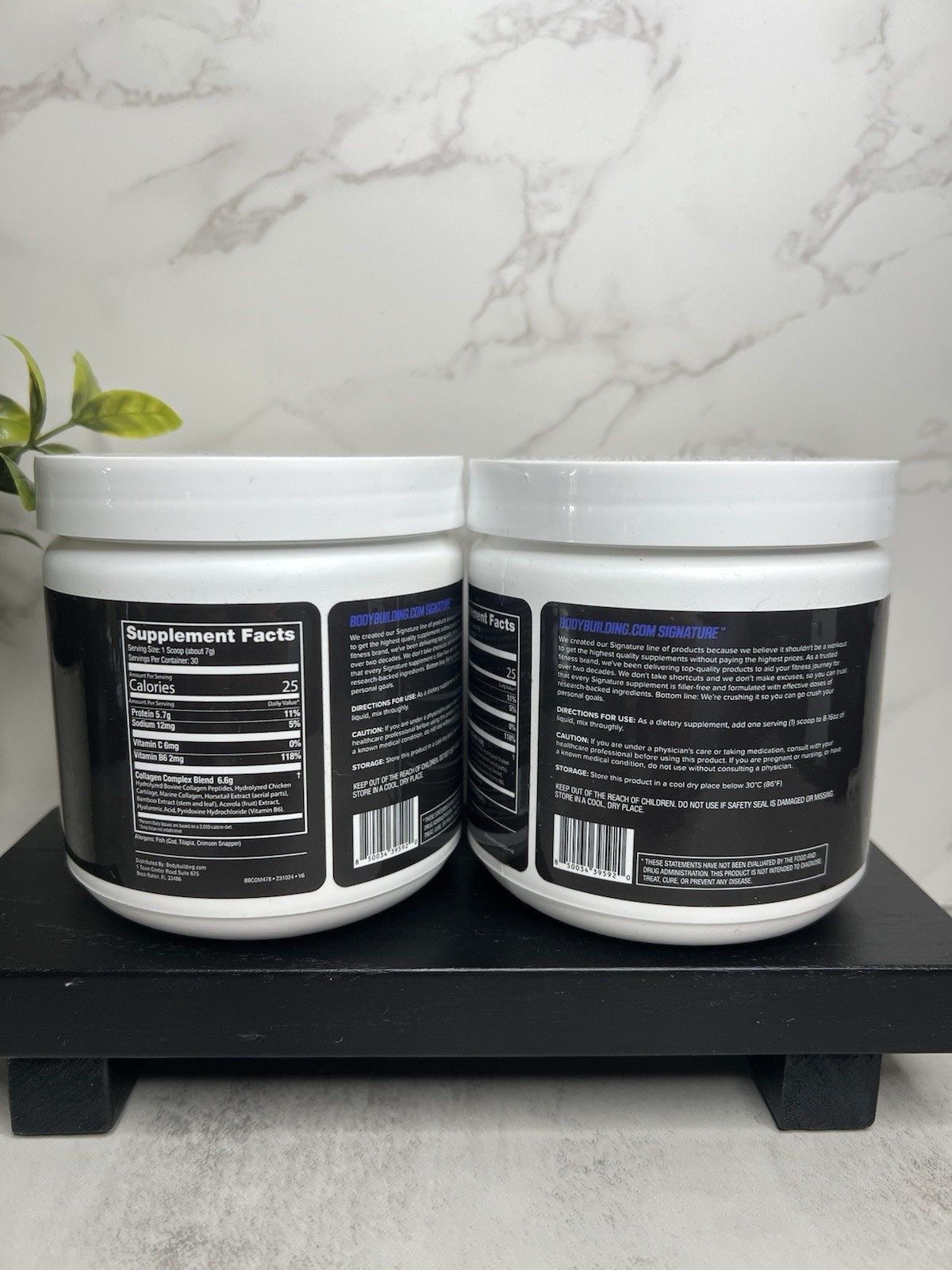 Bodybuilding Com Signature Collagen Complex Two Pack 30 Servings Exp 07/2027