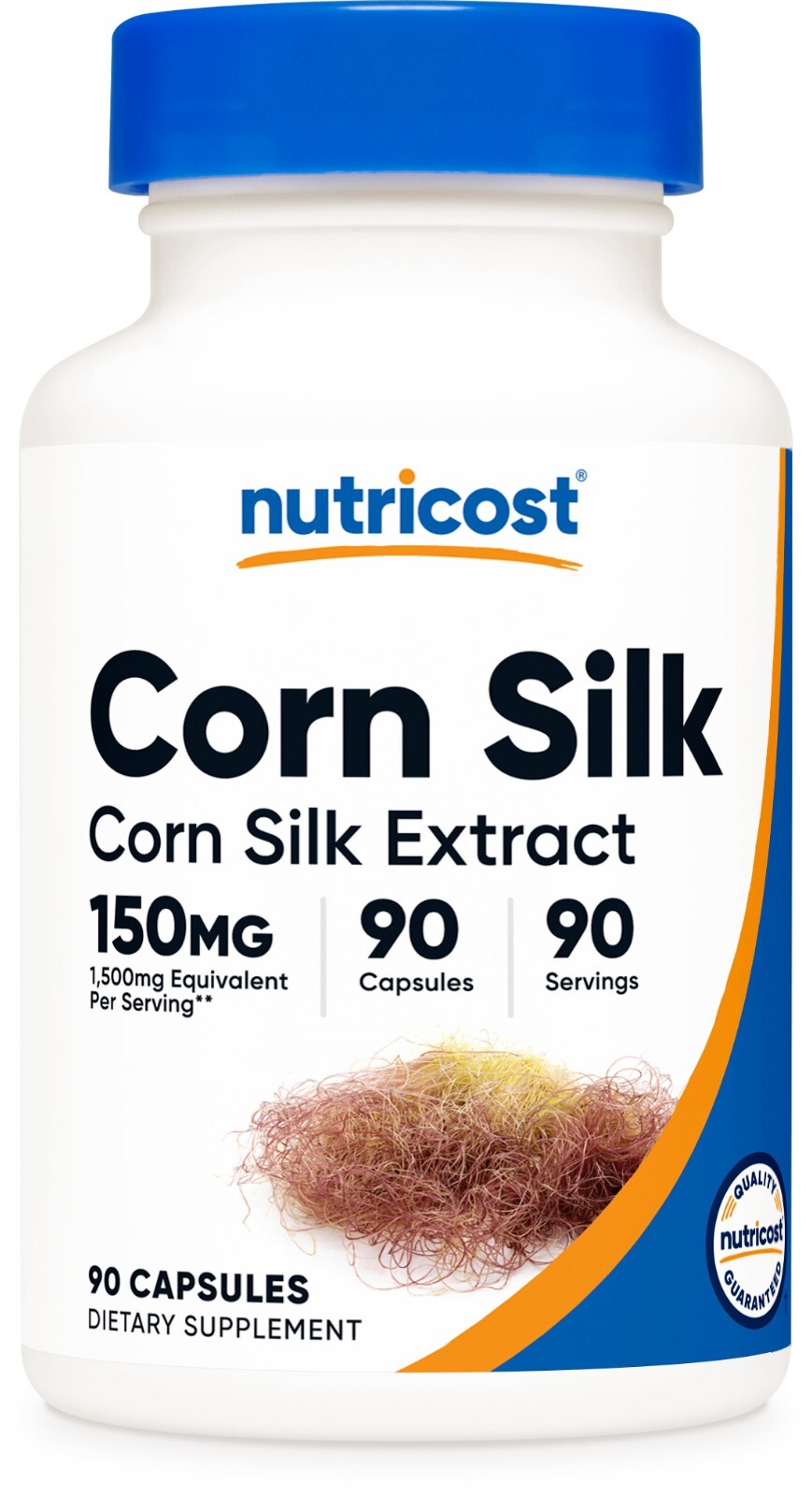 Nutricost Corn Silk (150mg) 90 Capsules – Corn Silk Extract, Vegan, Gluten-Free