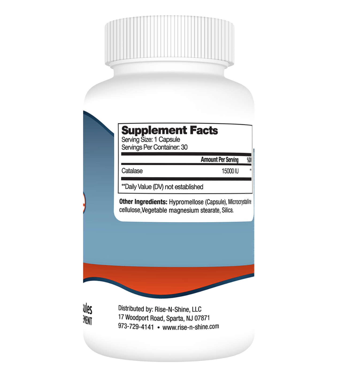 CATALASE 15,000 -Extra Strength Antioxidant Enzyme – 30 DAY SUPPLY