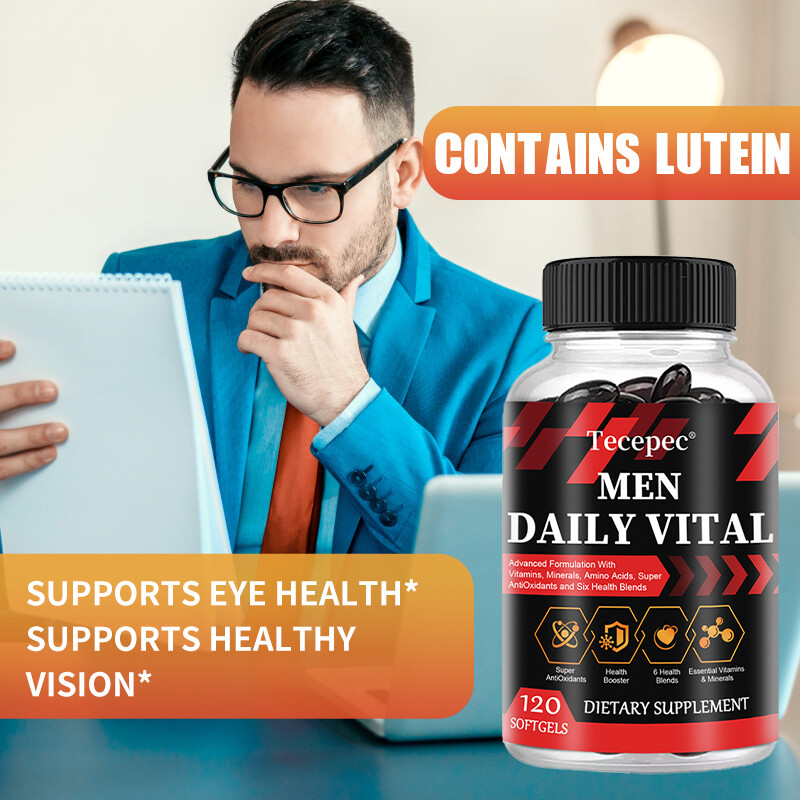 Multivitamin for Men, Multivitamin/Multimineral Supplement with Vitamin