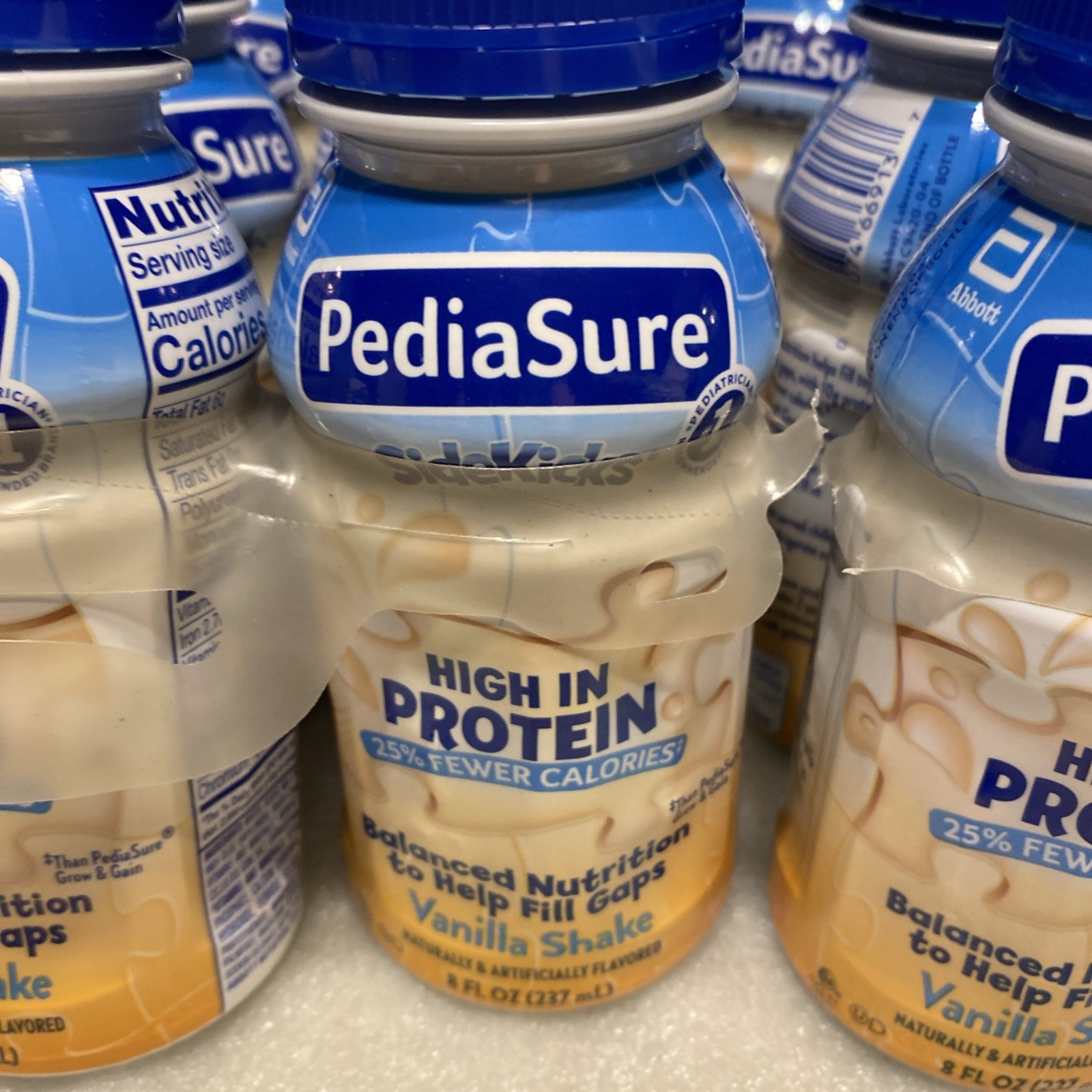 PediaSure Grow & Gain Kids Vanilla Nutrition Protein Shake 8 Fl Oz (22 Total)