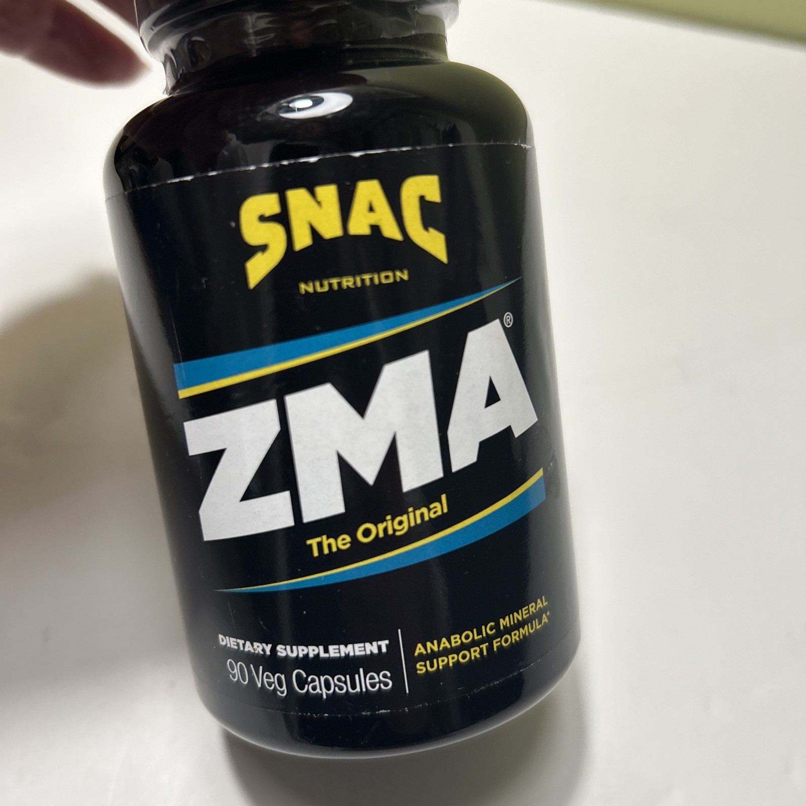 SNAC ZMA Original Recovery & Sleep Supplement 90 Capsules Exp 8/2029 Sealed