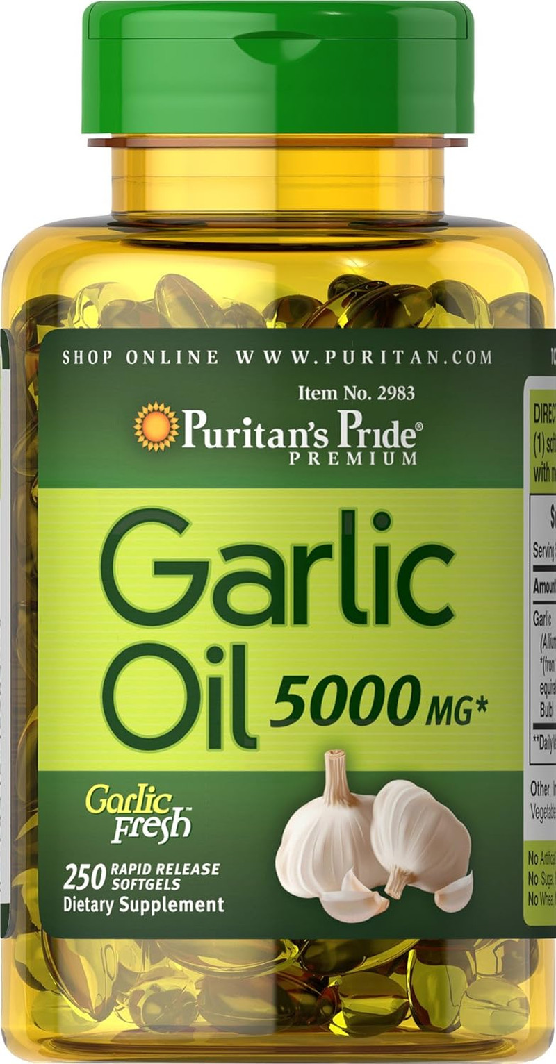 5000 MG USA Most Powerful Antibiotic Heal All Infection Herbal Pills Pure Garlic