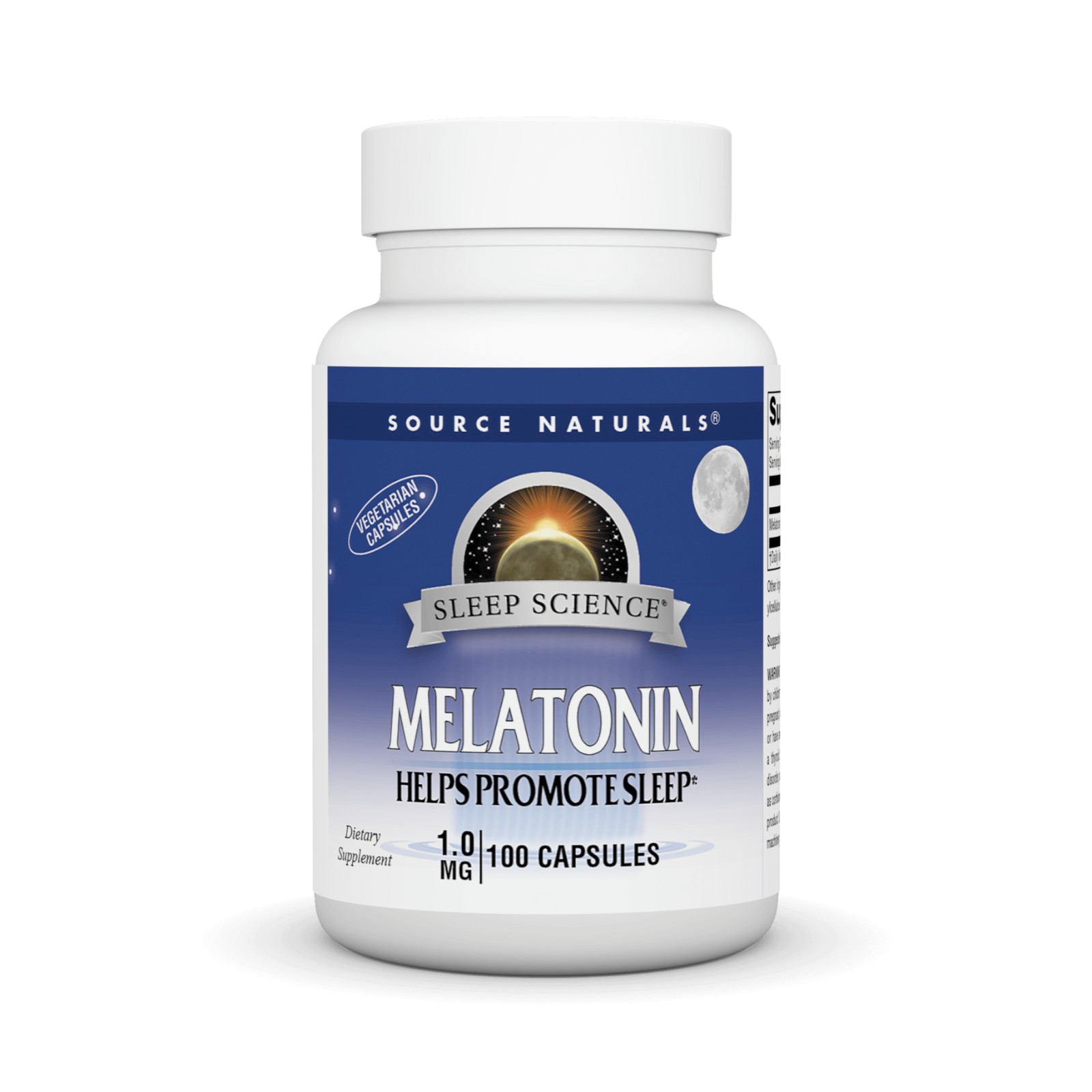 SOURCE NATURALS Melatonin 1 mg – 100 Capsules