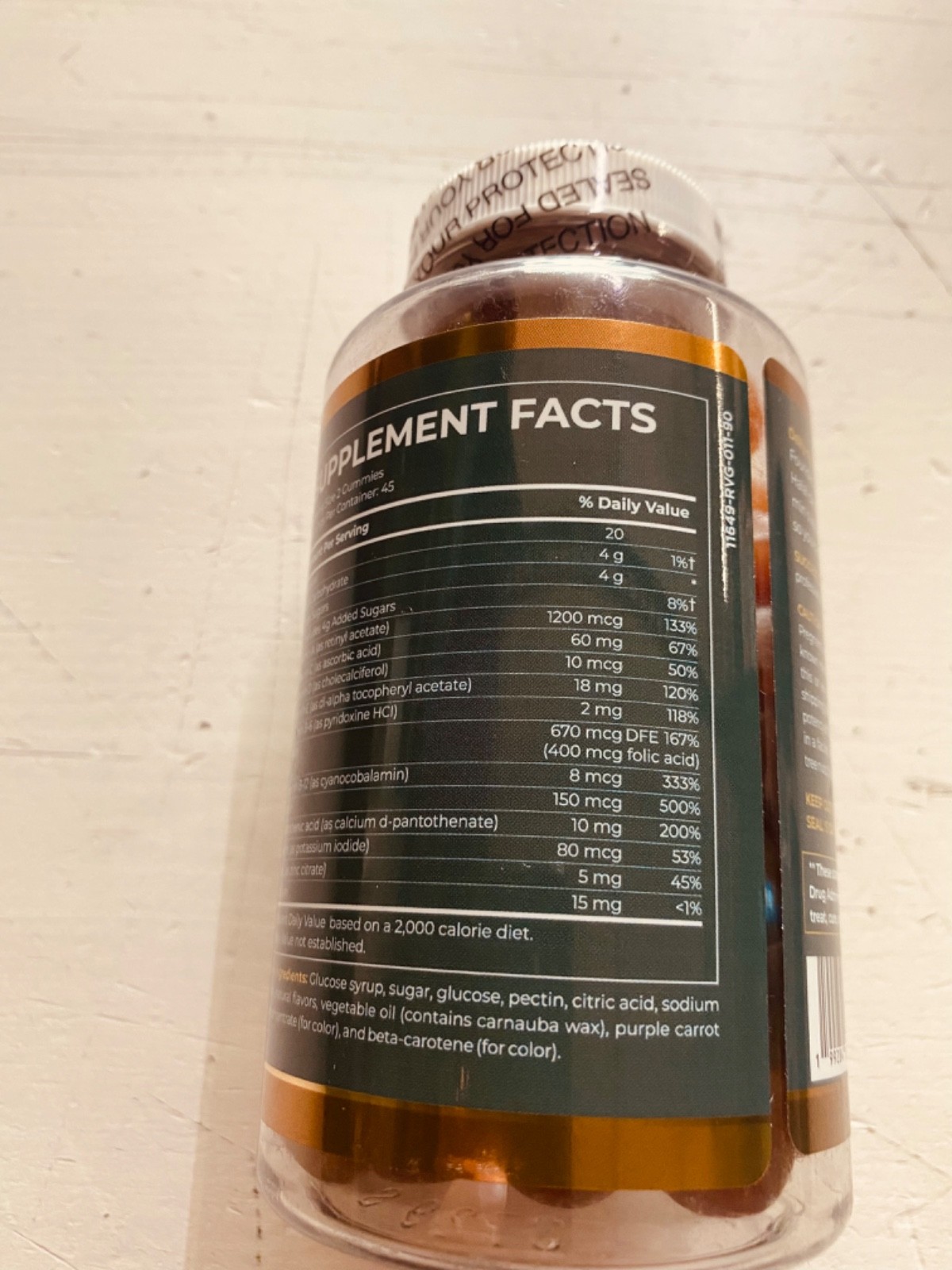 DeenFuel Adult multivitamin gummy 90 gummy’s