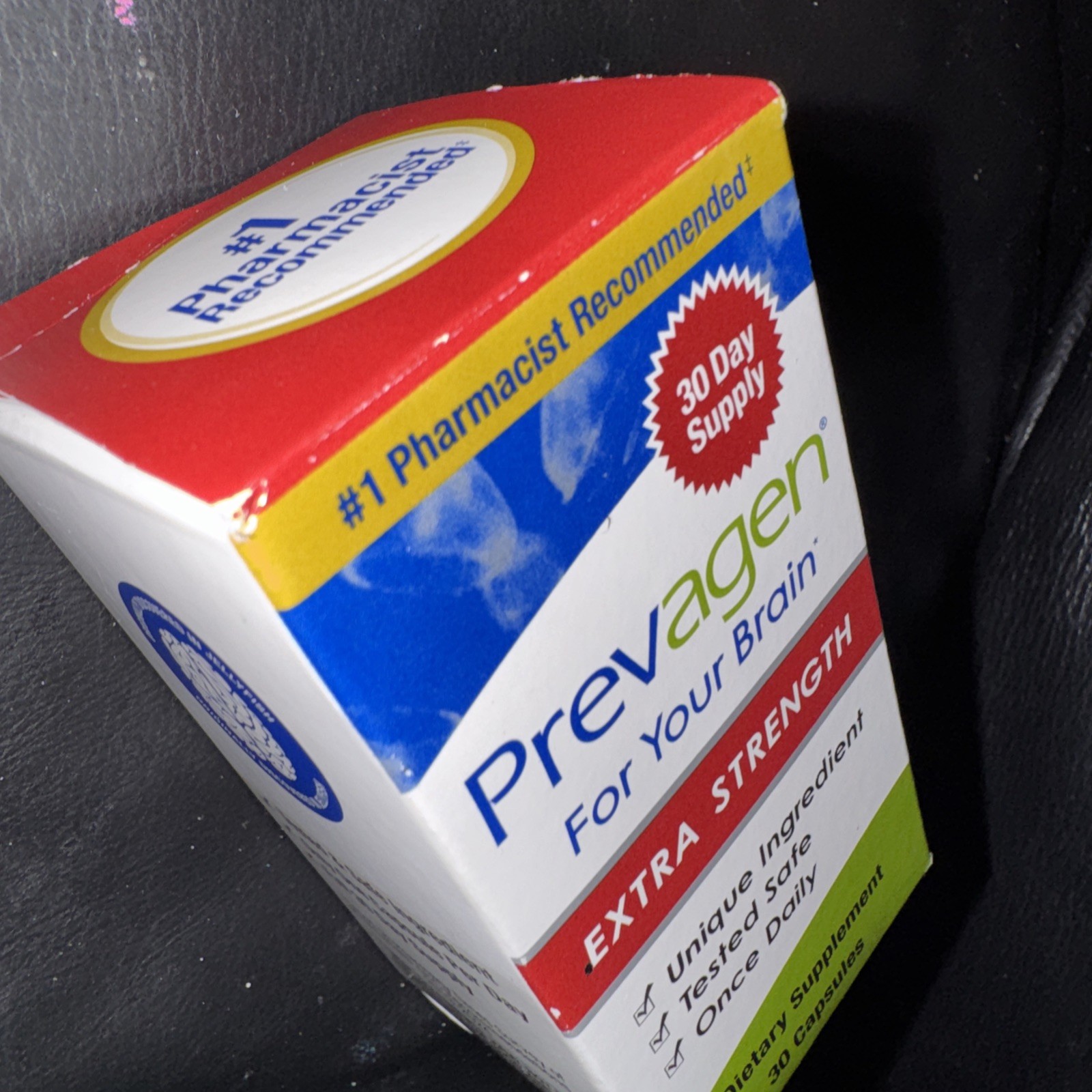 PREVAGEN FOR YOUR BRAIN EXTRA STRENGTH – 30 CAPSULES SEALED NEW FREE SHIPPING