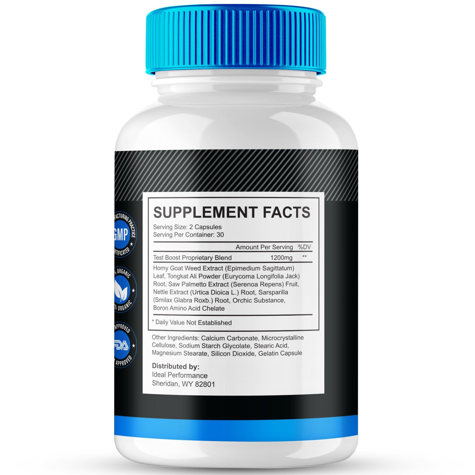 Fortivir Energy Stamina Men’s Health Supplement – 300 Capsules (5 Pack)