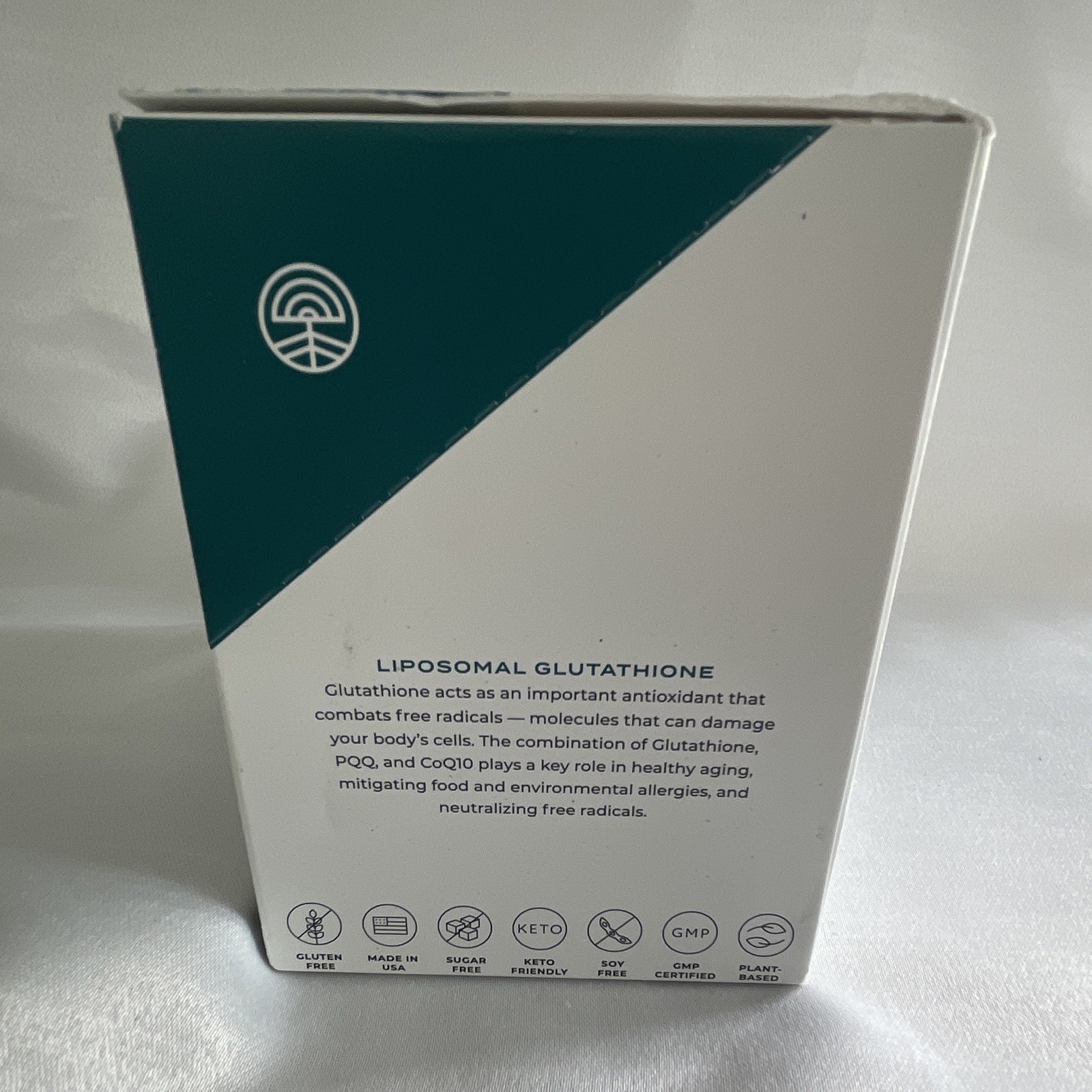 Expired 04/25 Cymbiotika Liposomal Glutathione Citrus Berry 25 Pouches CoQ10 PQQ