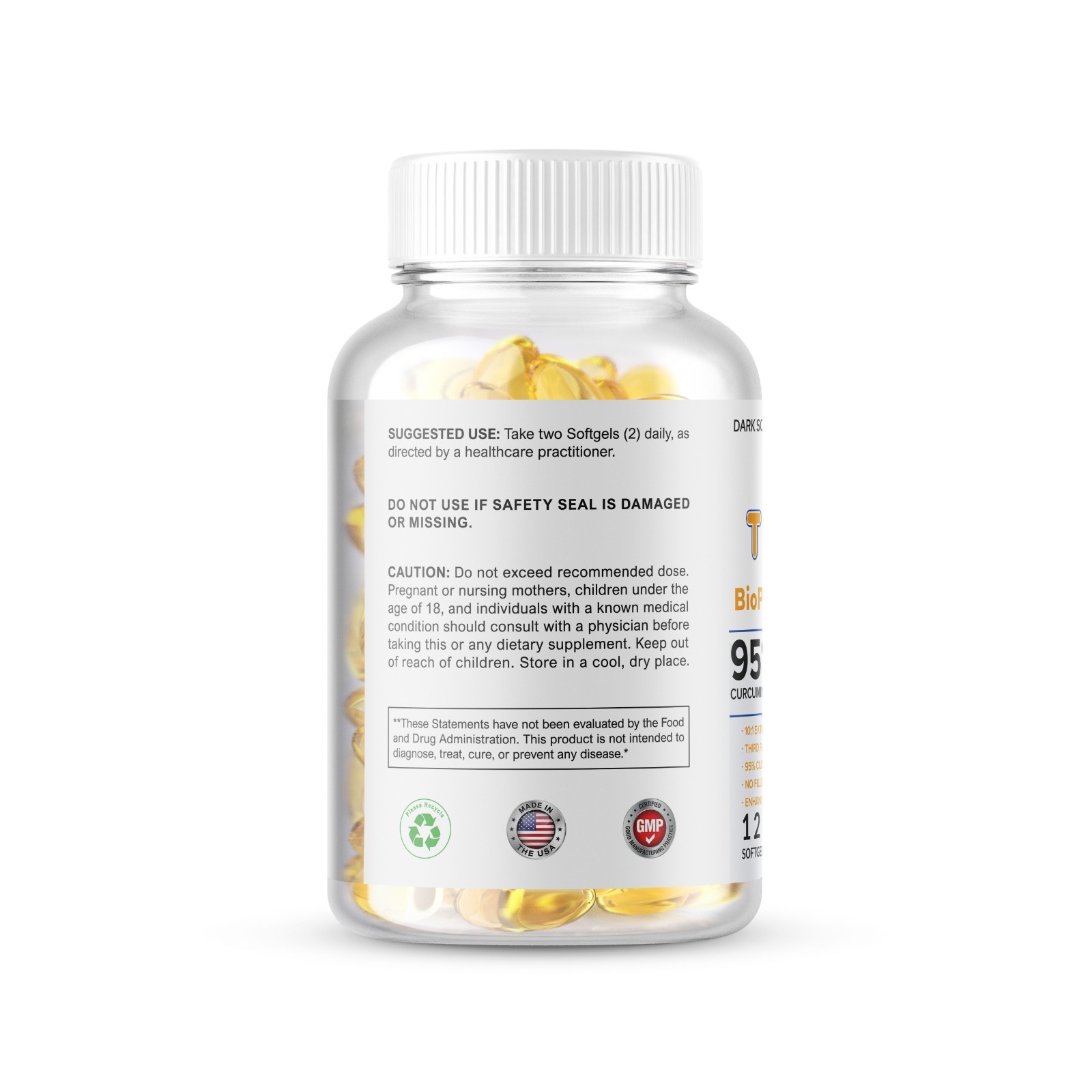 240 Soft TURMERIC 95% CURCUMIN 10,000mg EXTRACT TUMERIC BLACK PEPPER ANTIOXIDANT