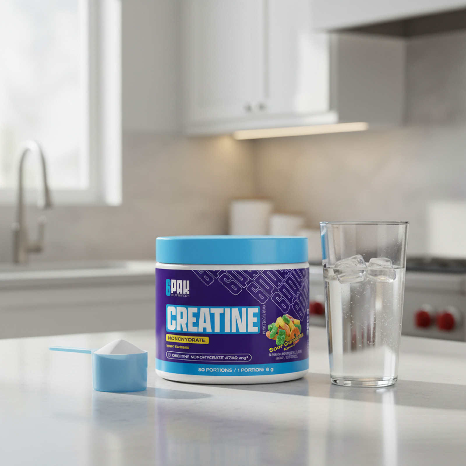 CREATINE – 300g – with taurine – 4700mg – strength, power, muscle mass, recovery