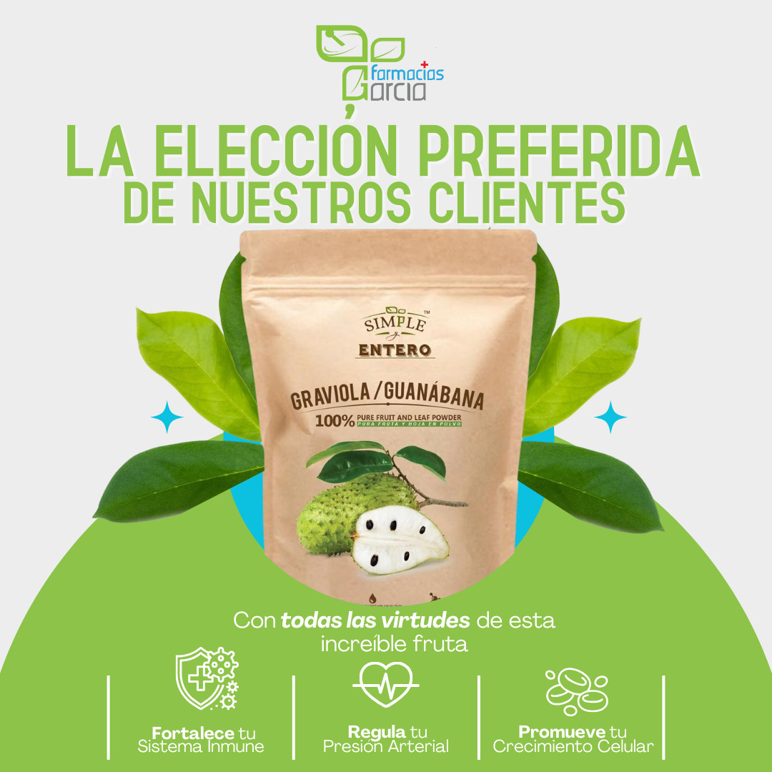 Polvo Simple y Entero Graviola Guanabana