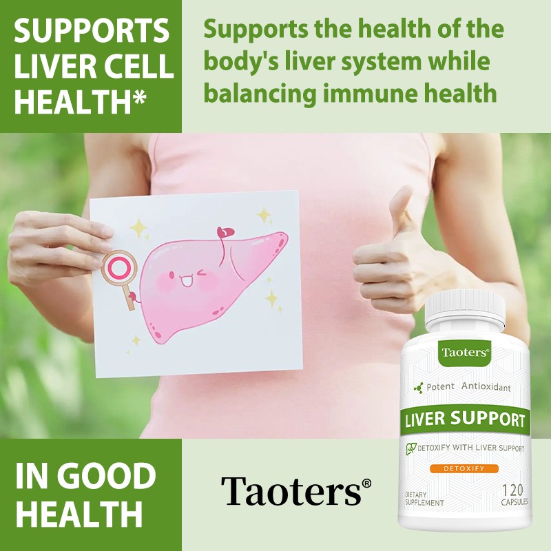Liver Health Detox Formula – Milk Thistle (80% Silymarin) with NAC, 120 Count