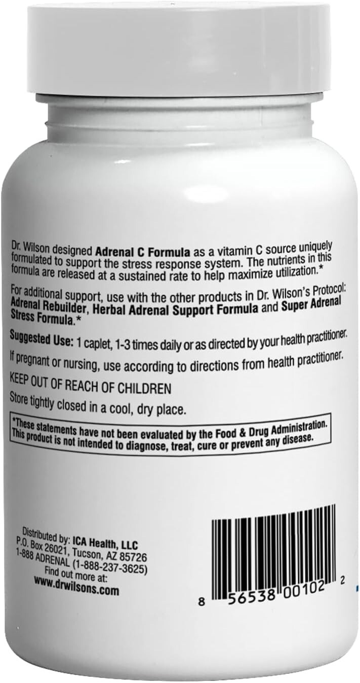Dr. Wilson’s Adrenal C Stress Support 150ct Vitamin C Supplement Bioflavonoids