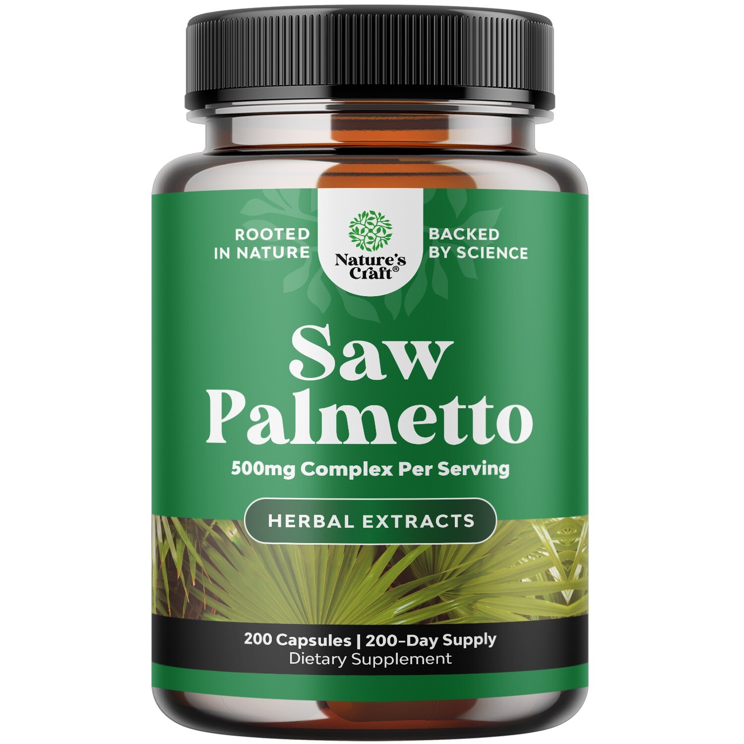 Extra Strength Saw Palmetto Extract – Hair Growth and Urinary Support 200ct