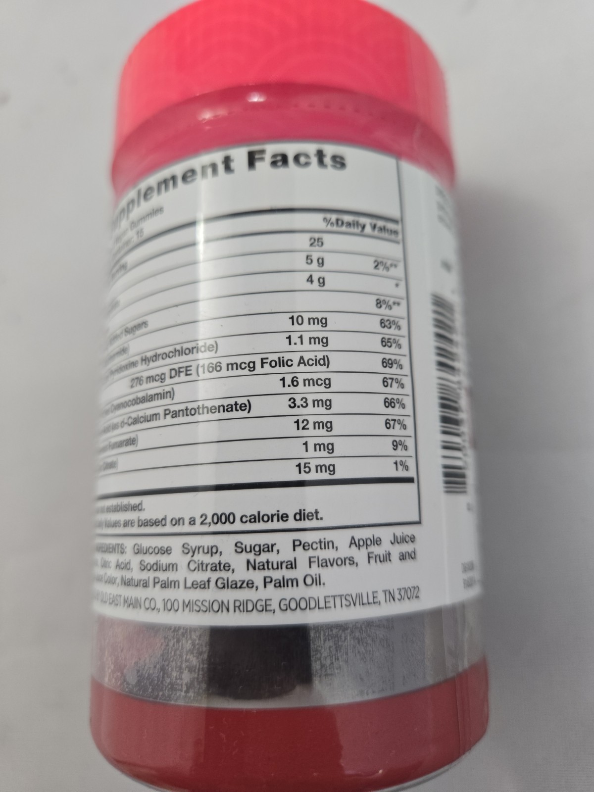 Oh Good! Probiotic Balance Pineapple 30 Gummies 07/2026