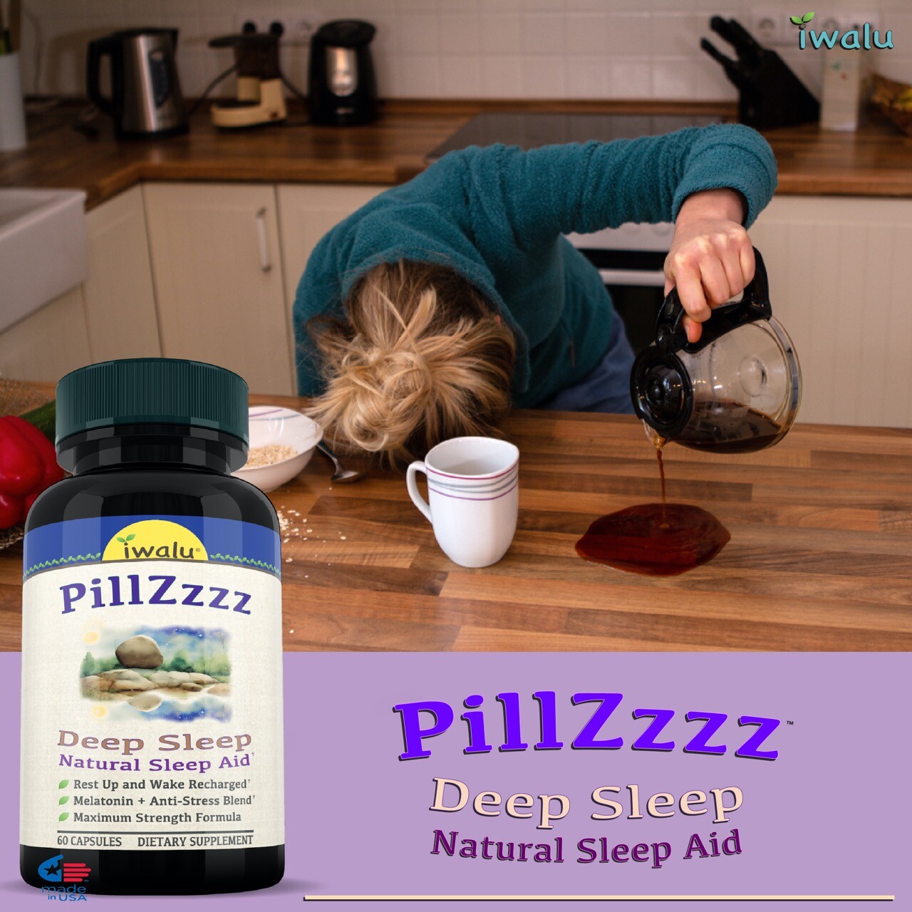 Supl. Ashwagandha Magnesio, Recuperación Muscular, Salud Corazón y Huesos