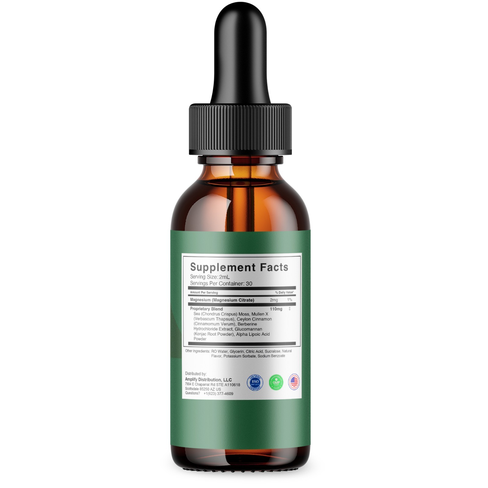 Leanzene Weight Management Support, Leanzene Advanced Drops (2oz)