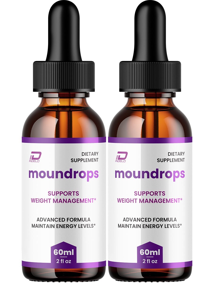 (2 Pack) Moundrops Liquid Drops – Moun drops Weight Management, Healthy Levels