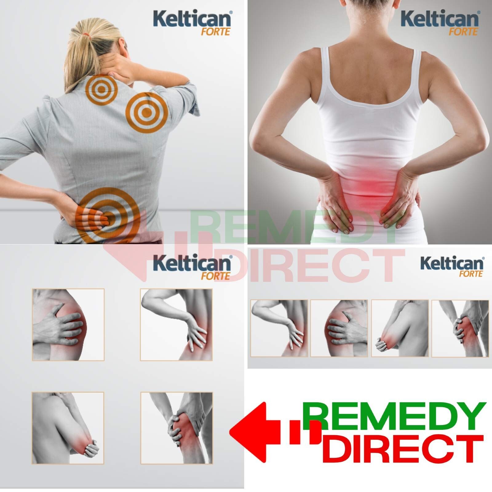 Keltican Forte 20 capsules Dietary Supplement Damaged Nervous System Therapy
