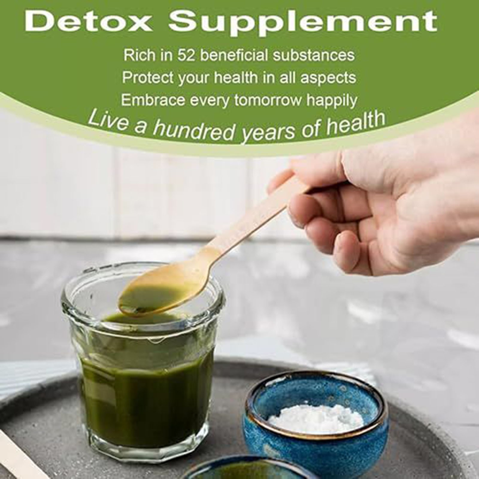 Detox Supplement Healthcare Natural Fiber Powder.