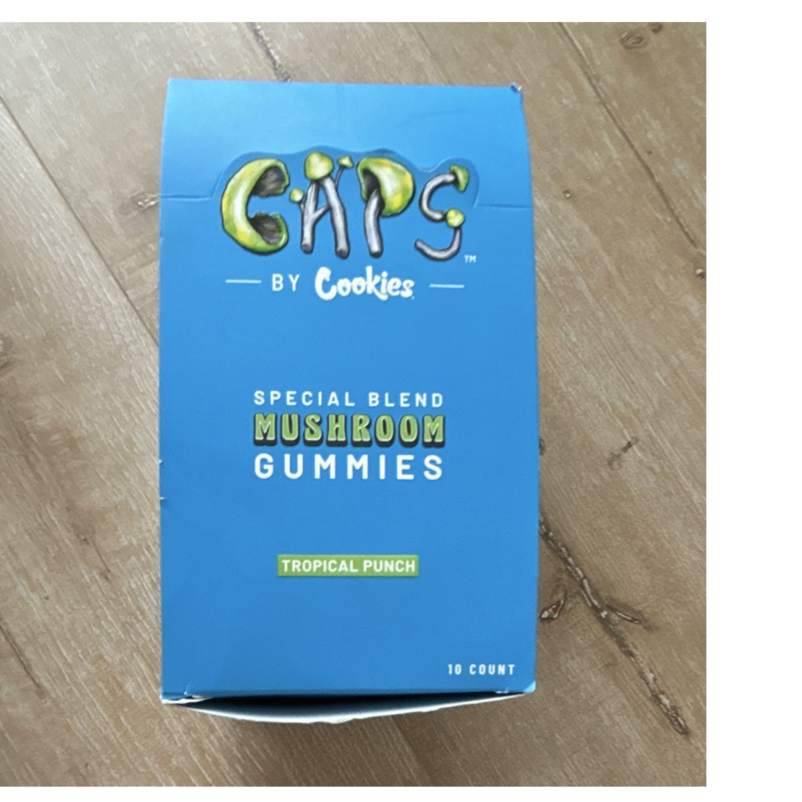 Cookies Special Blend Mushroom Gummies Vegan Tropical Punch 10 Count