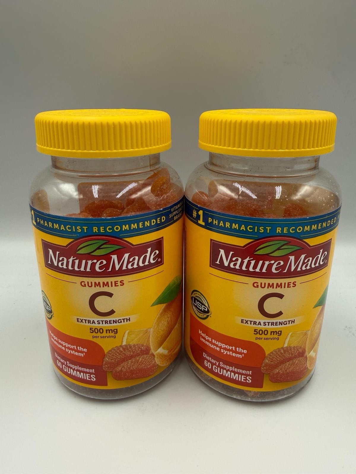 (2 Pack) Nature Made Vitamin C 250mg 80ct Each Exp: 03-2027+ M37