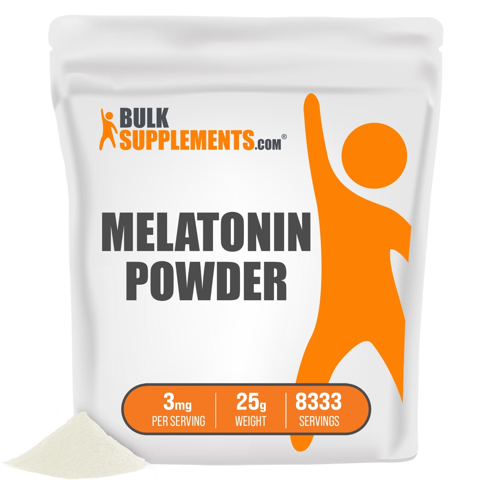 Bulksupplements Melatonin Powder – Helps Maintaining Healthy Sleep