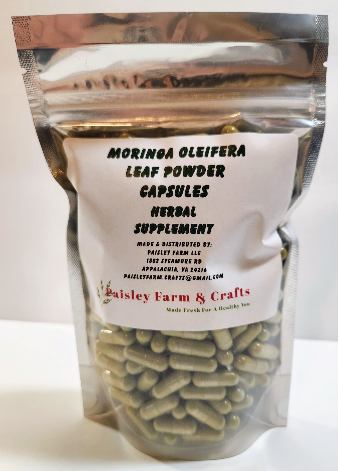 Turmeric Peppercorn, Ginger Root & Moringa Leaf Capsule Triple Value Pk 300 ea!
