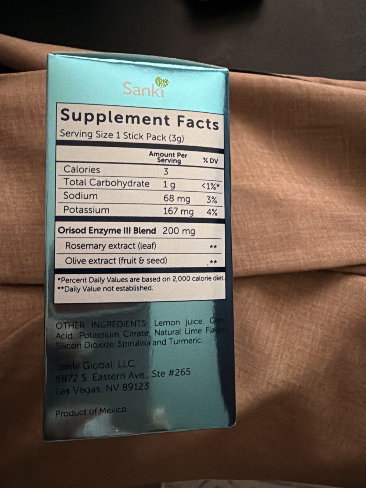 Sanki – Belage Nano Biotechnology Dietary 1 Box 1 Caja (27 Sobres/ Packets)
