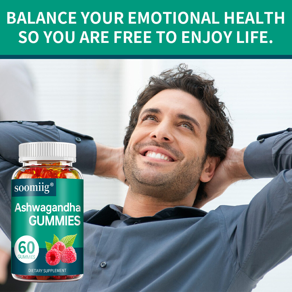 Ashwagandha Gummies – Vegan – Anxiety, Stress, Immune Support