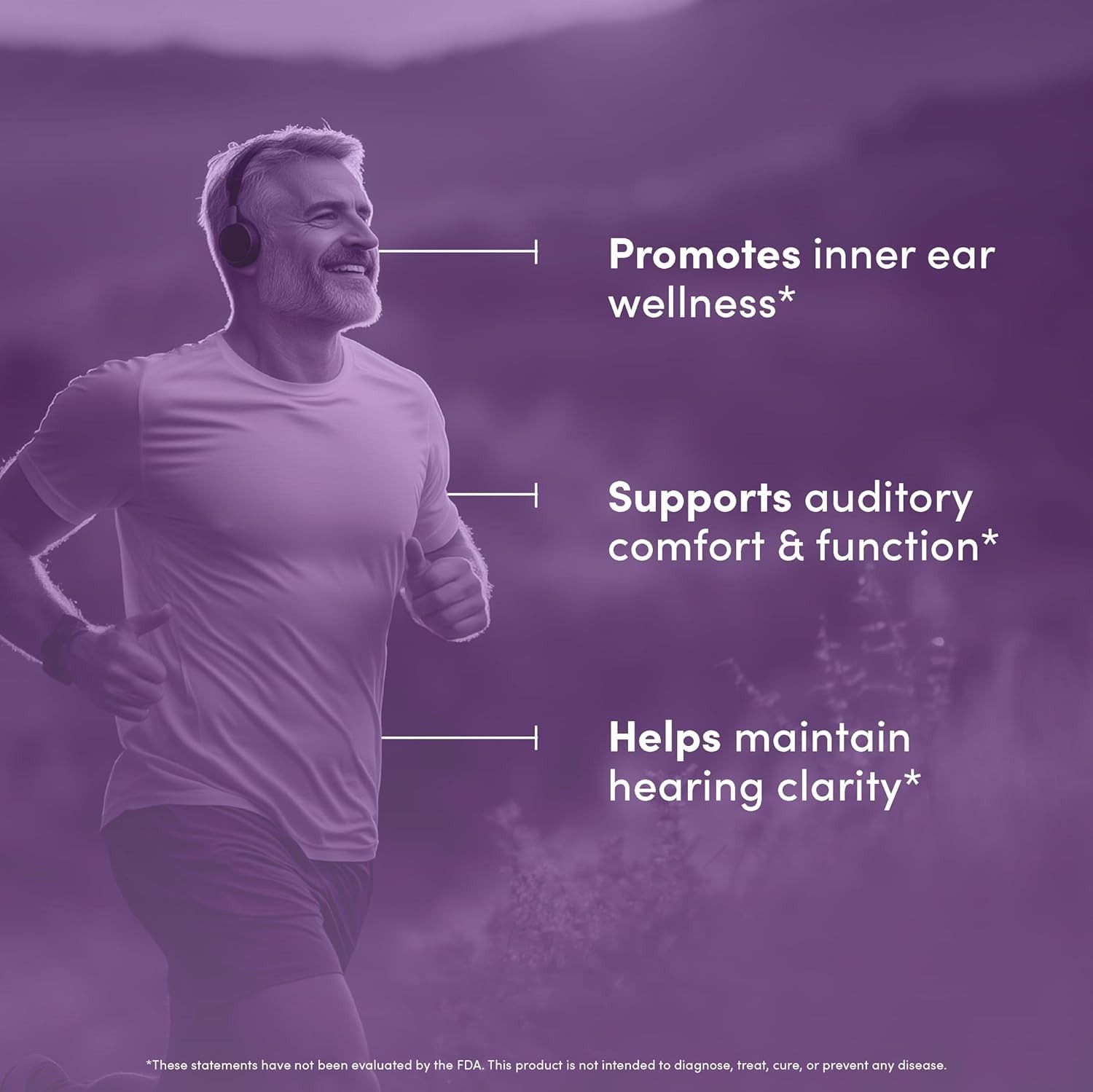 Hearing, Ear & Auditory Support Supplement Ginkgo Biloba Green Tea Pine Bark