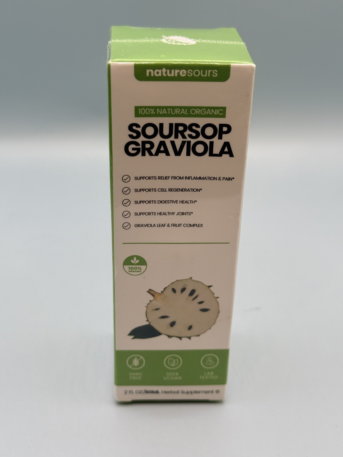Soursop Supplement Graviola Nature Sours 12/26 Exp.