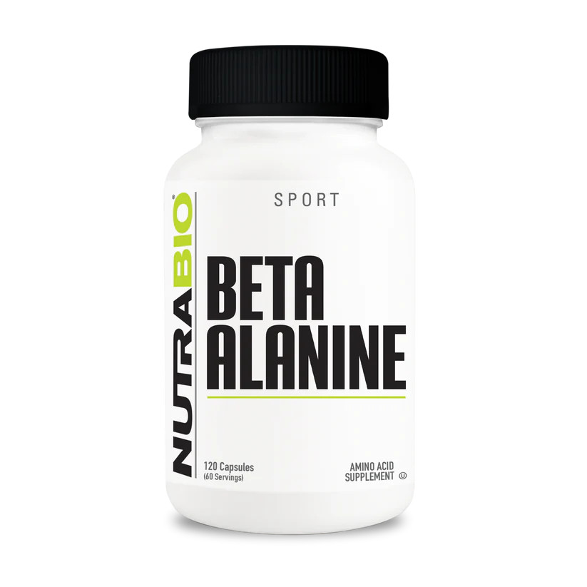 Beta Alanine 800mg 120 Caps Muscle Endurance & Strength Nutrabio 100% AUTHENTIC
