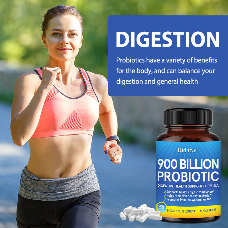 900 Billion Probiotic Protect Intestinal Health Lactobacillus Acidophilus 120 CT