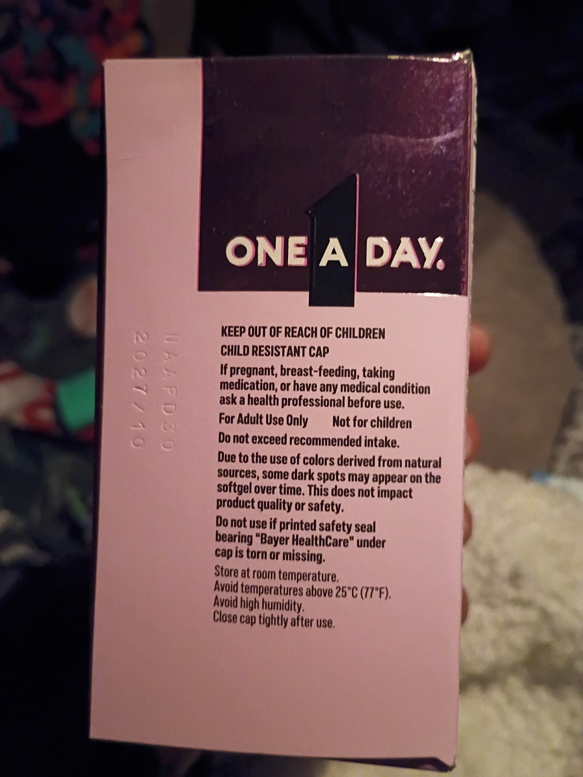 One A Day Prenatal Advanced Multivitamin 60 Softgels + Choline Tablets DHA 200mg