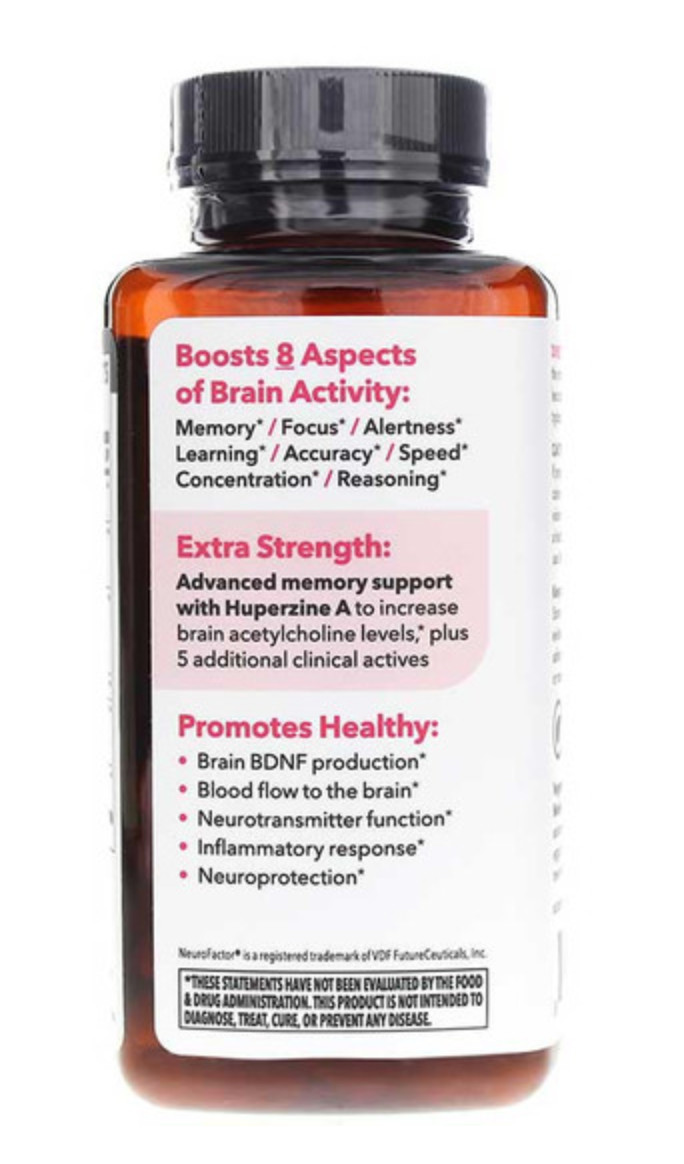SALE NeuroQ Memory & Focus Extra Strength 60 Veg Caps FRESH – SALE
