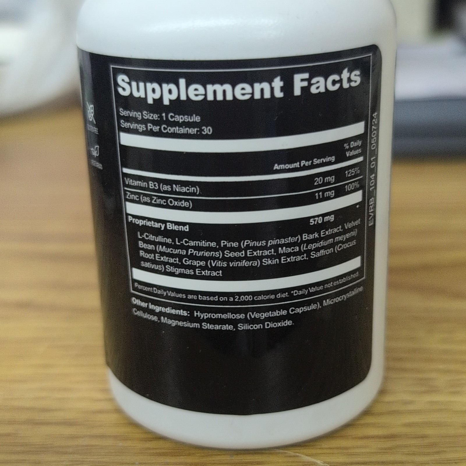 GARAPLUS GaraHerb Men’s Health Dietary Supplement Vegetable Capsules 30 Count