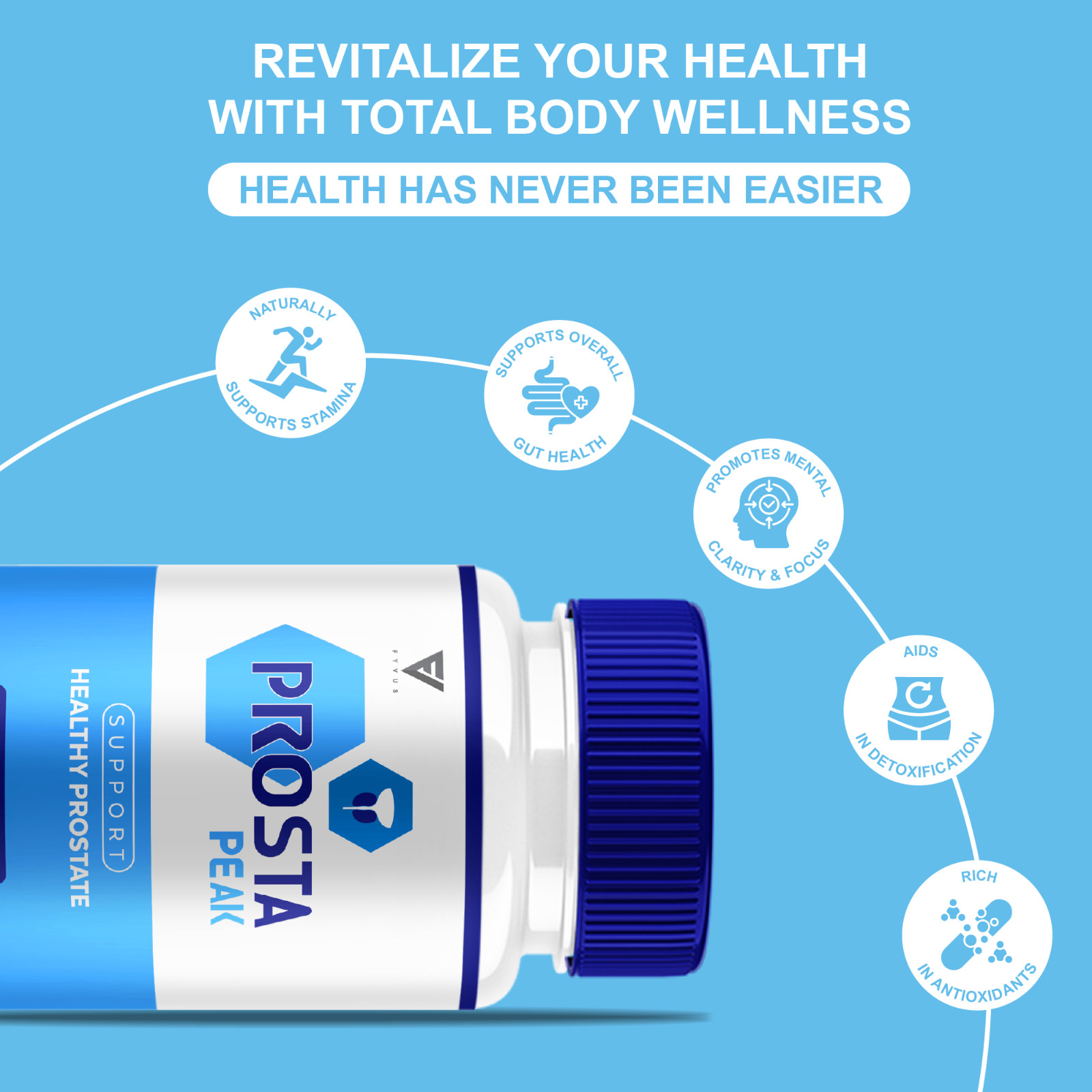 Prosta Peak Healthy Prostate , ProstaPeak Supports Comfort (60 Capsules)