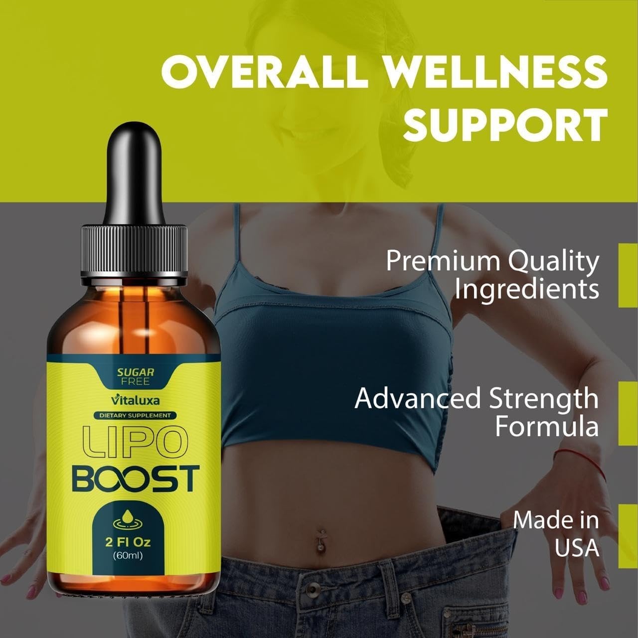 Lipo Boost Weight Loss Drops 2oz (60ml) – Advanced Liquid Diet Supplement