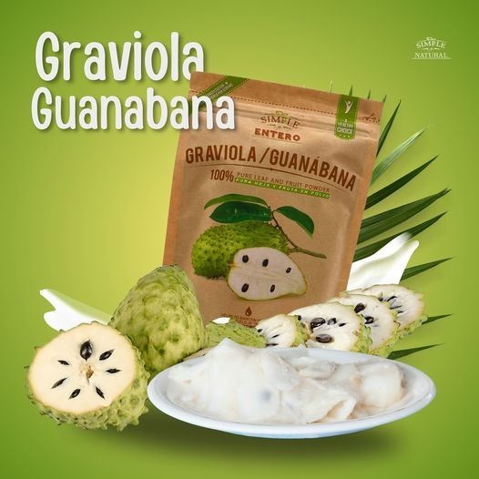 Polvo Simple y Entero Graviola Guanabana