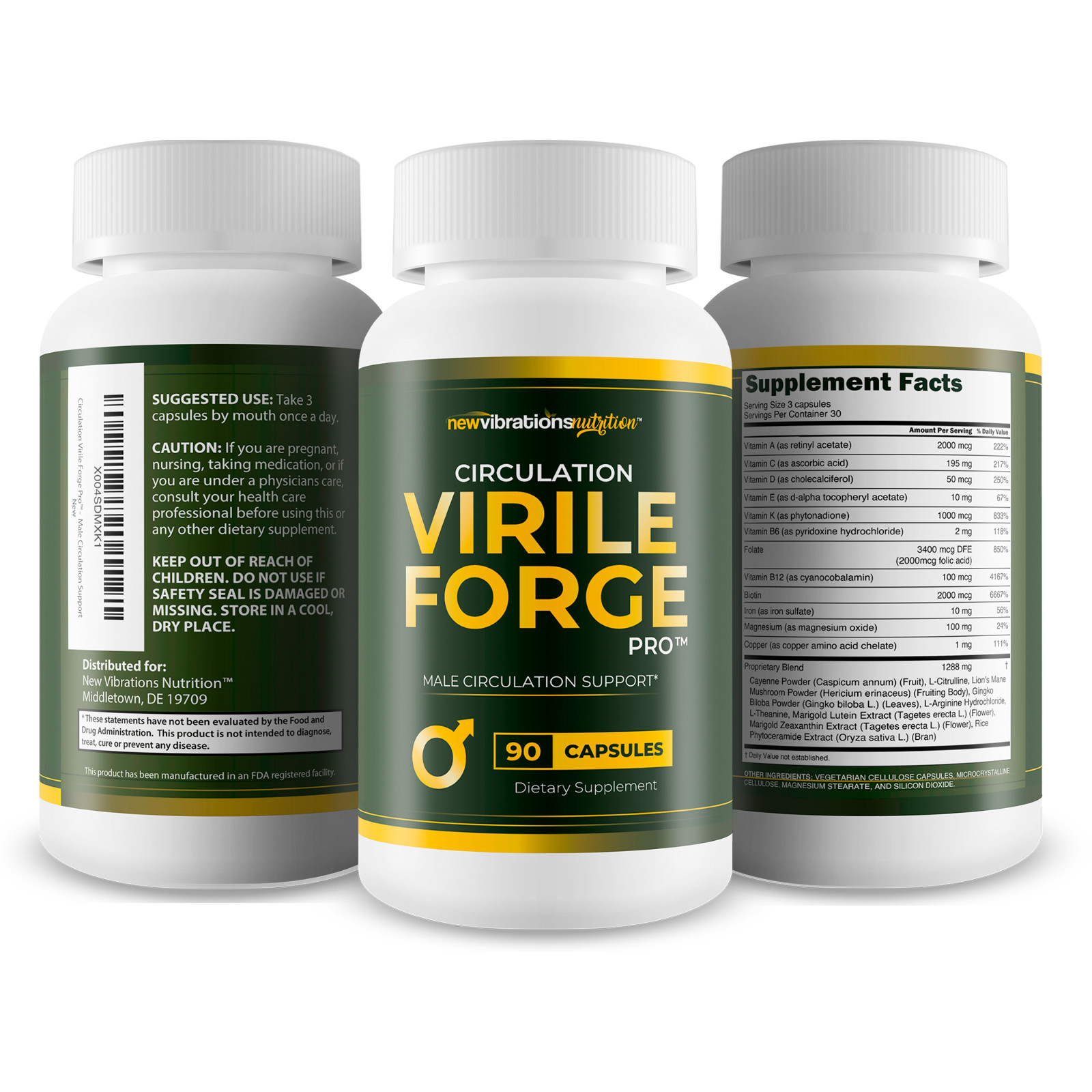 Circulation Virile Forge Pro – Our Best Male Circulation Support Formula