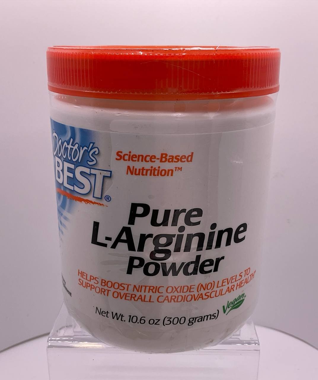 Doctor’s Best Pure L-Arginine Powder 300g 50 Servings Nitric Oxide Vegan