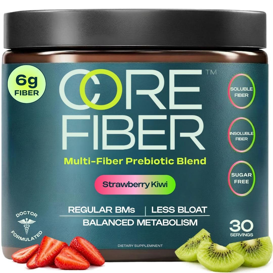 Core Fiber Prebiotic Fiber Supplement For Men 6G Prebiotic Fiber Blend For Gut
