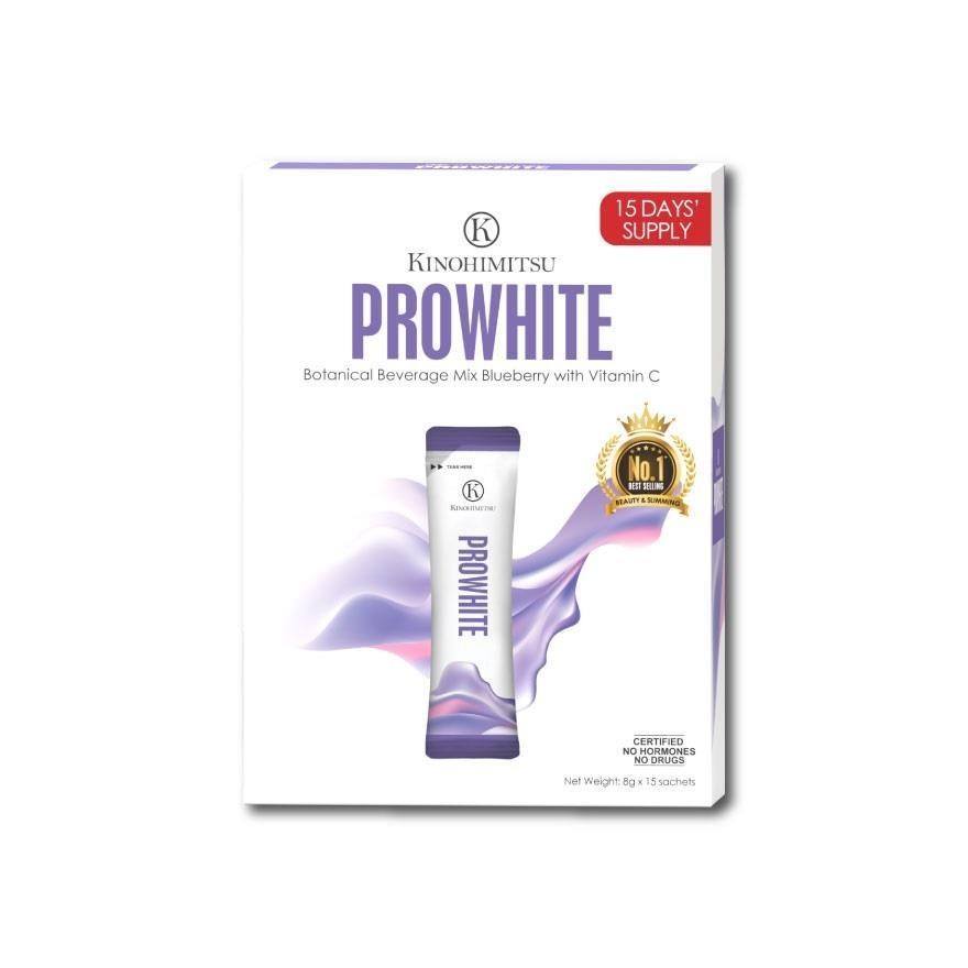 Kinohimitsu ProWhite 1 Box (8g X 15 sachets) Brighten Skin Eliminate Spots NEW