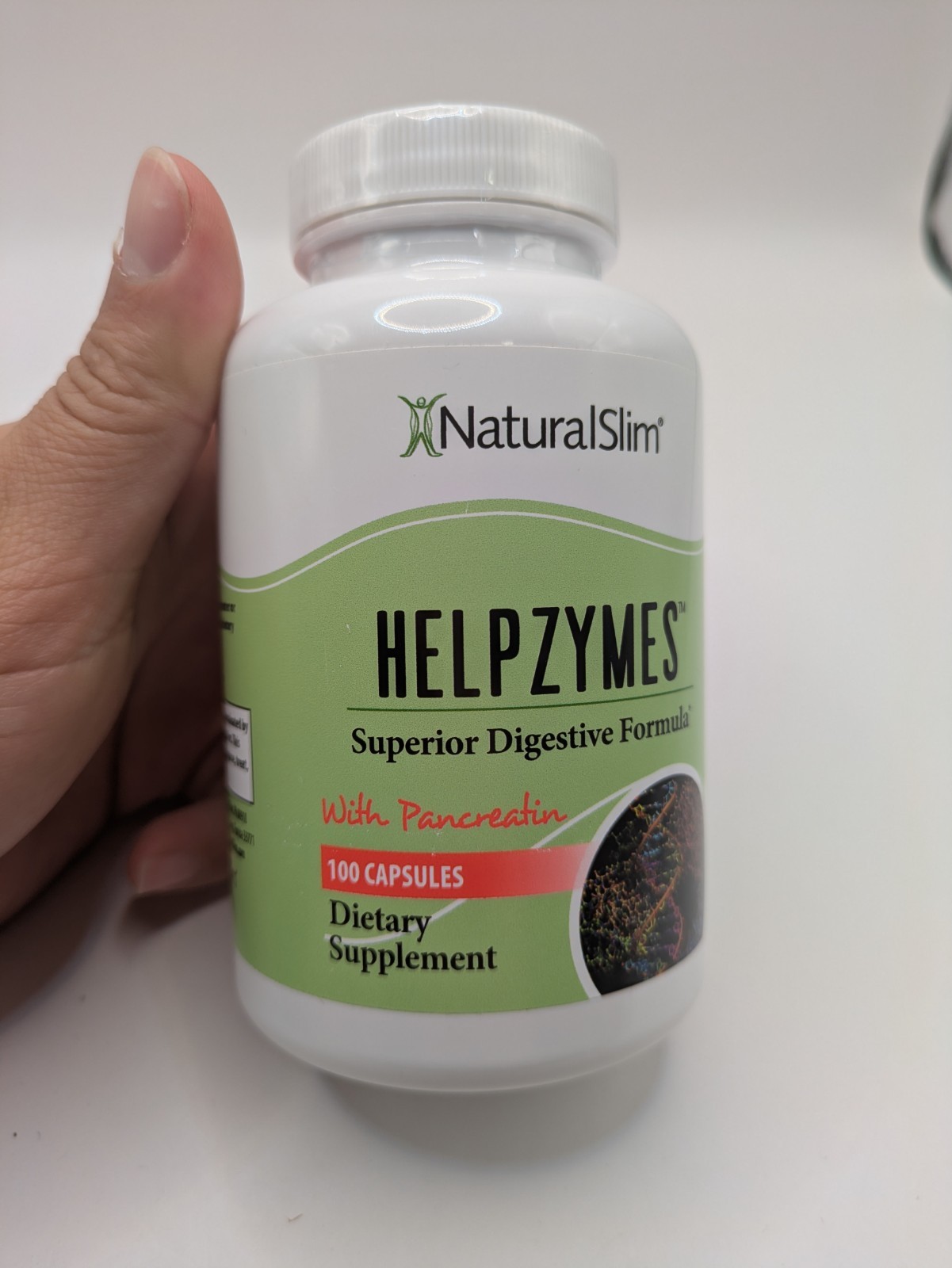 NaturalSlim Helpzymes 2-Pack Digestive Formula Digestive Enzymes Capsules09/2026